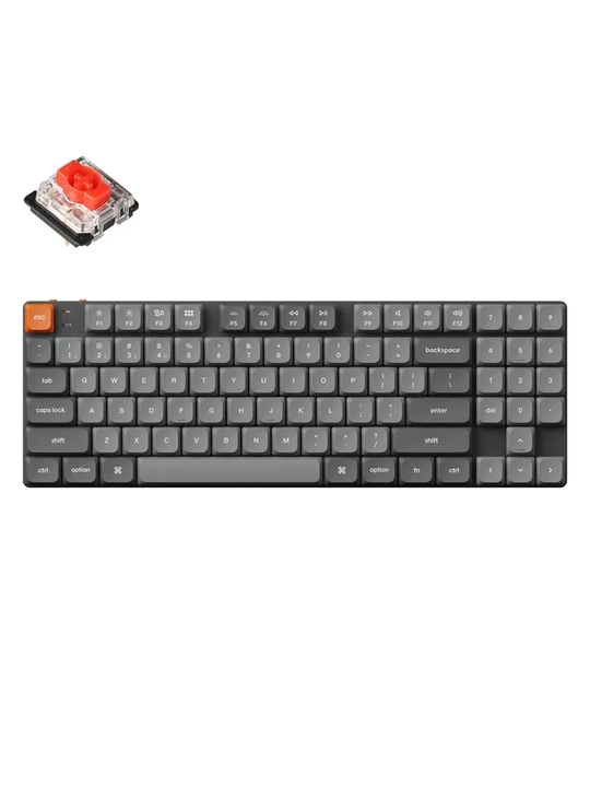 Keychron K13 MAX 90Key o‘yin mexanik klaviaturasi, K pro Red, USB-A, QMK, EN, RGB