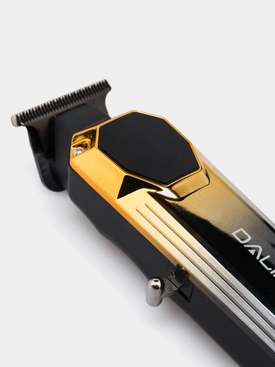 Professional simsiz soch va soqol olish kesish mashinkasi trimmer Daling, LCD displeyli