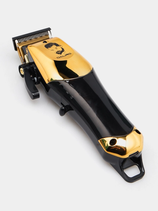 Professional simsiz soch va soqol olish kesish mashinkasi trimmer Daling, LCD displeyli