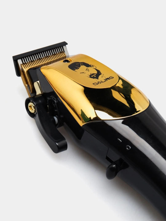 Professional simsiz soch va soqol olish kesish mashinkasi trimmer Daling, LCD displeyli