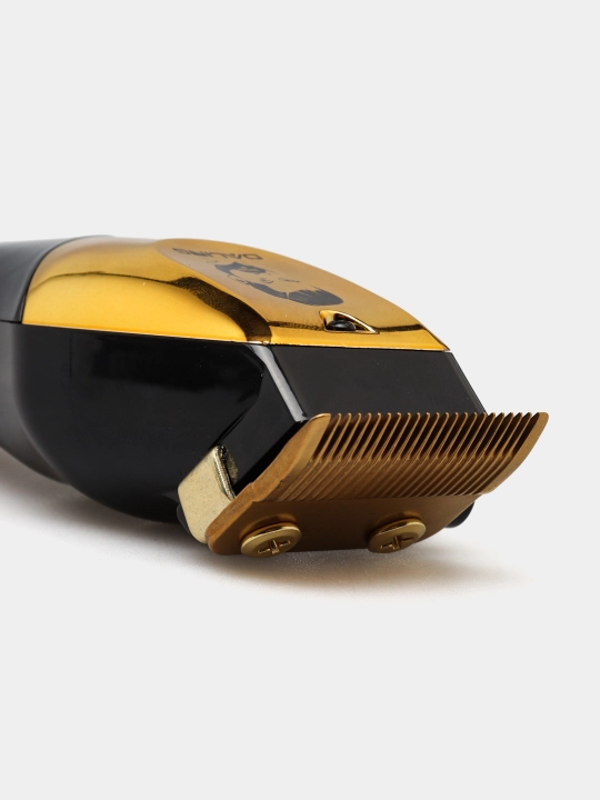 Professional simsiz soch va soqol olish kesish mashinkasi trimmer Daling, LCD displeyli