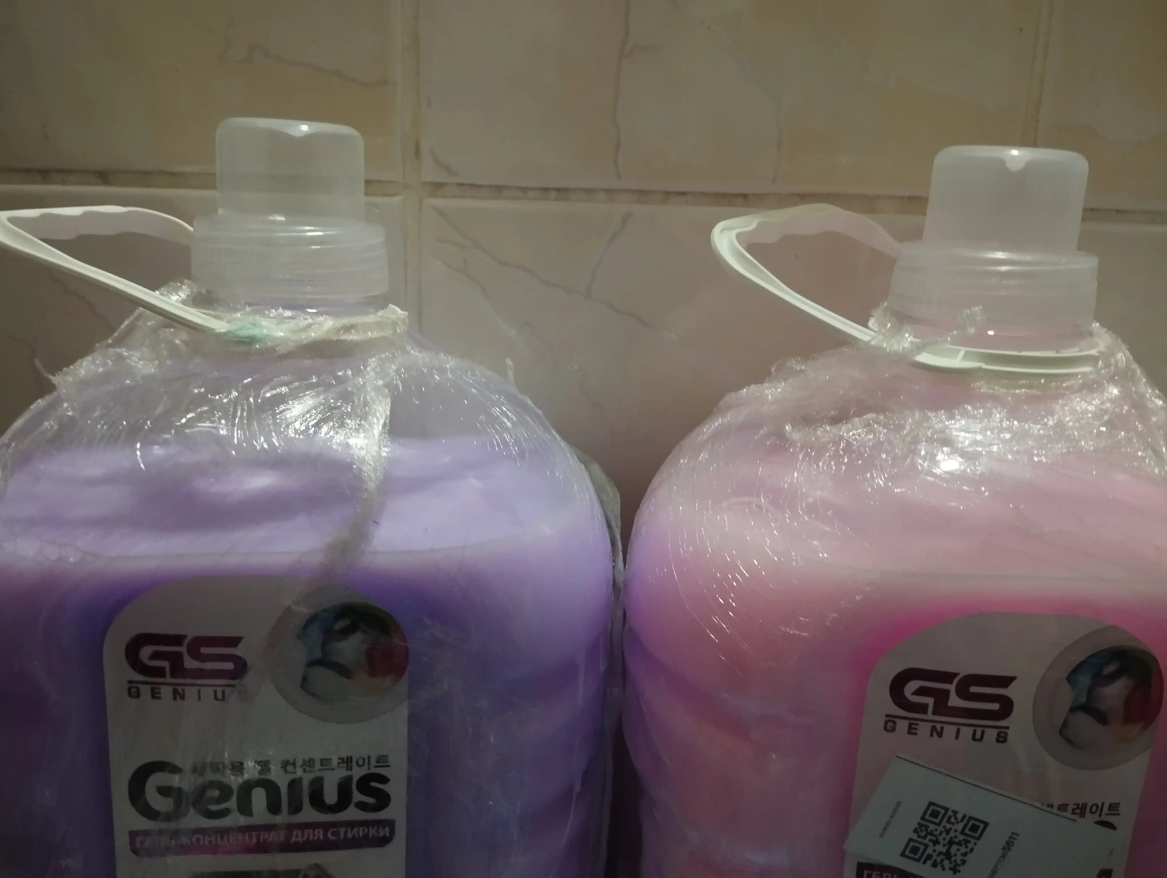 Гель для стирки Genius Color, 5 л, розовый