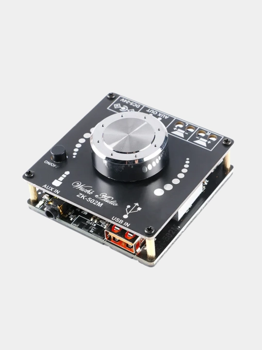 ZK-502M 50Wx2 (24В) Mini 2,0 стерео Bluetooth 5,0 цифровой усилитель