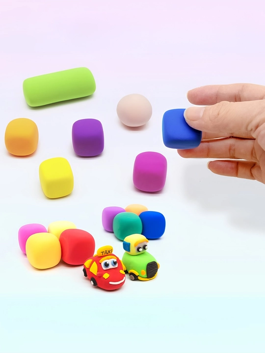 Play-Doh yumshoq plastilin to'plami muzlatilgan, shirinliklarni modellashtirish to'plami