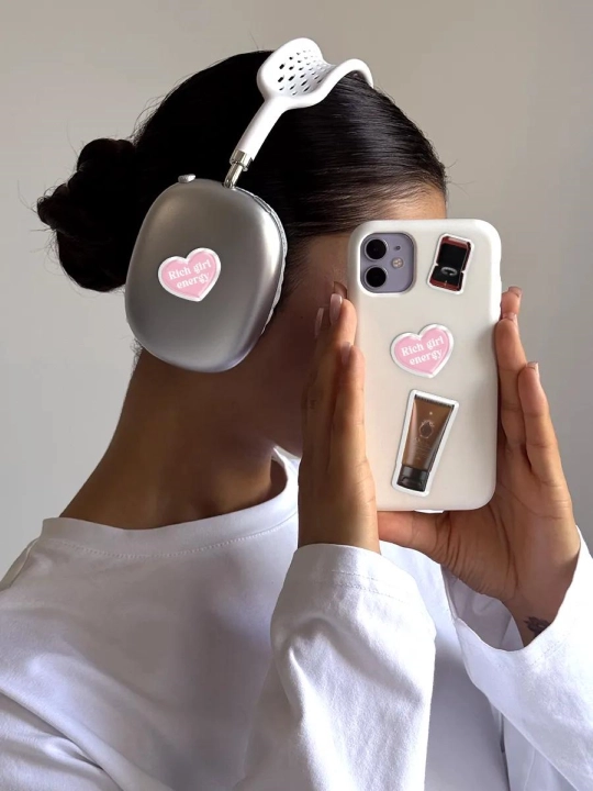Наклейка 3D стикер для телефона, iPhone, ноутбука и наушников