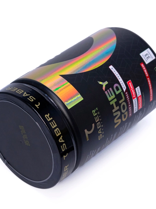 Протеин порошковый для мышечной массы  7 SABER ORIGINAL WHEY GOLD 1кг, клубника