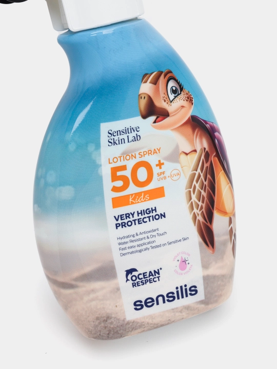 Солнцезащитный спрей для детей Sensilis Lotion Spray Kids SPF 50+, 200 мл