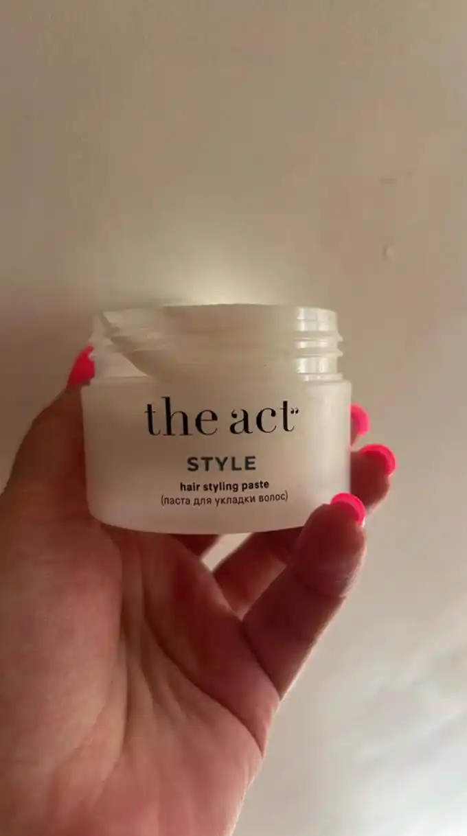 The Act Паста для укладки волос текстурирующая, без склеивания, матовый эффект
