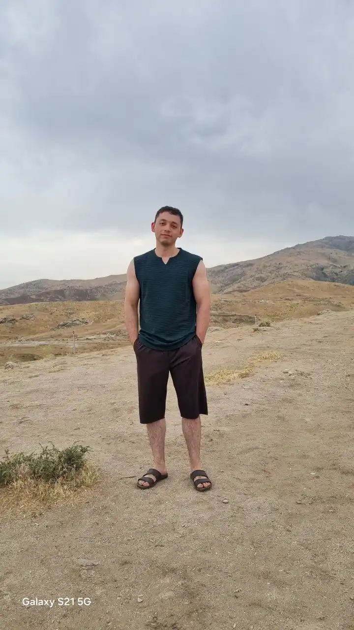 Erkaklar uchun sport maykasi, paxtadan — qora, sport, fitnes va mashg‘ulotlar uchun mayka