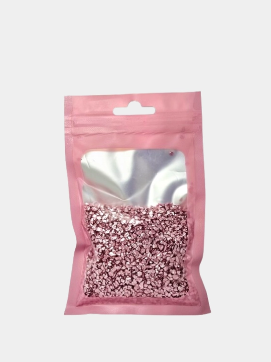 Gips, qatron uchun bezak toshlari, shisha siniqlari, 50 gr
