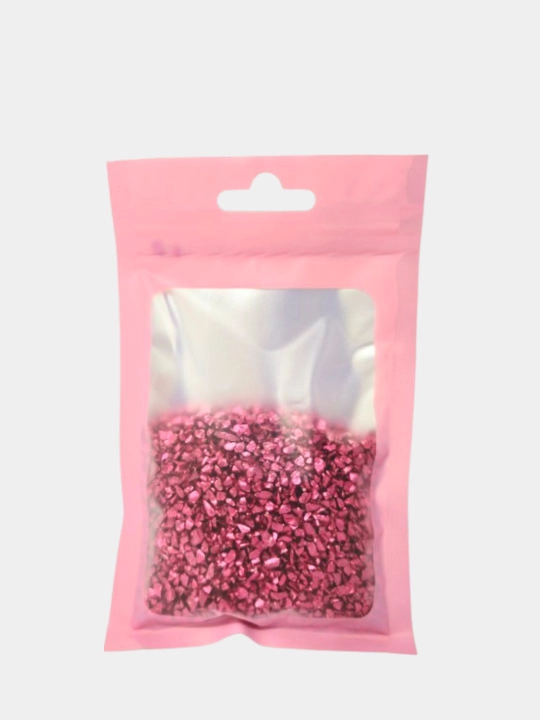 Gips, qatron uchun bezak toshlari, shisha siniqlari, 50 gr