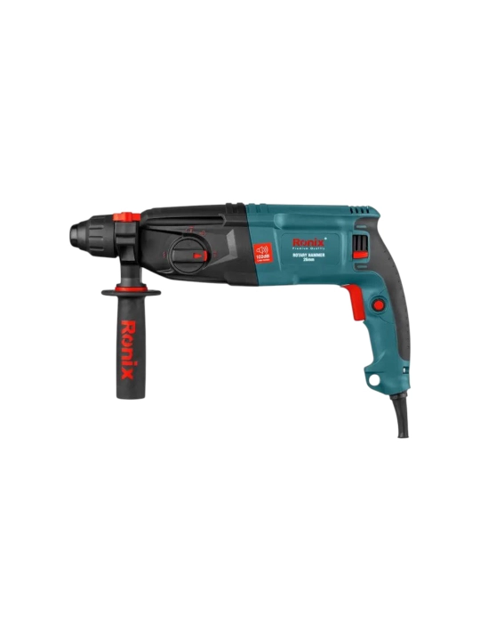 Professional perforator Ronix 2701, 800 Vt, SDS Plus, Germaniya, 1 yil kafolat