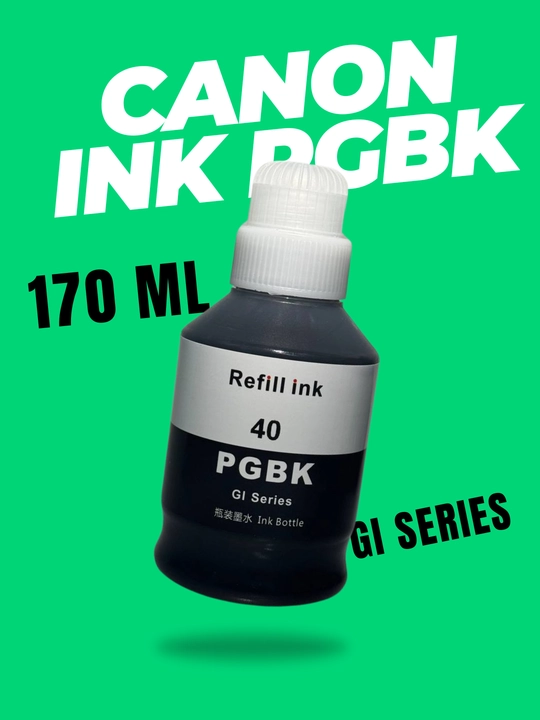 Чернила PGBK-40 для принтеров Canon все PIXMA G1420/G2430/G2460/G3420/3430 черный цвет - 