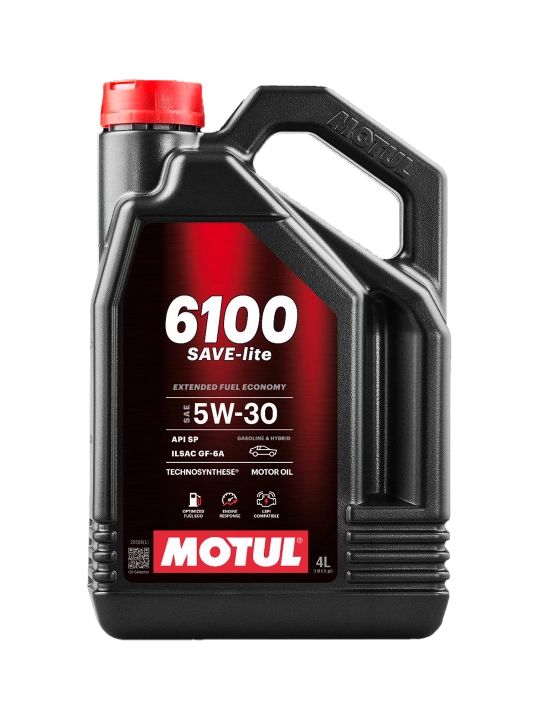 Моторное масло Motul 6100 SAVE-LITE 5w30, 4 л (V) - 