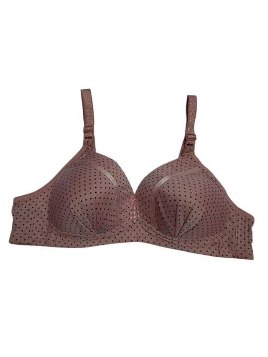Pushti qora nuqtali byustgalter - 