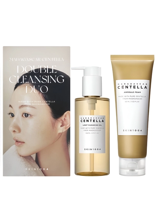 Ikki bosqichli tozalash to‘plami Madagascar Centella Double Cleansing Duo SKIN1004 - 