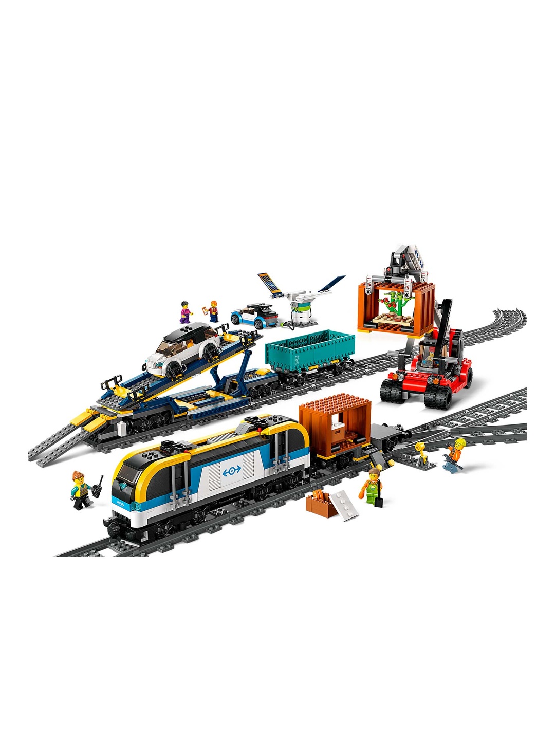 LEGO City 60336 Yuk poyezdi konstruktori, 1153 dona