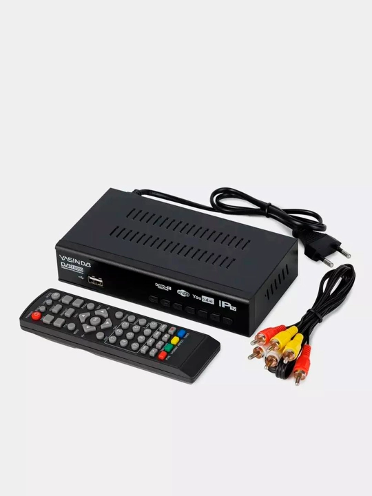 Televizor uchun tyuner, pristavka, DVB-T2, raqamli qabul qiluvchi - 