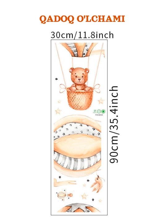 Интерьерные наклейки, обои для оклеивания стен детской комнаты, дома, офиса, кухни