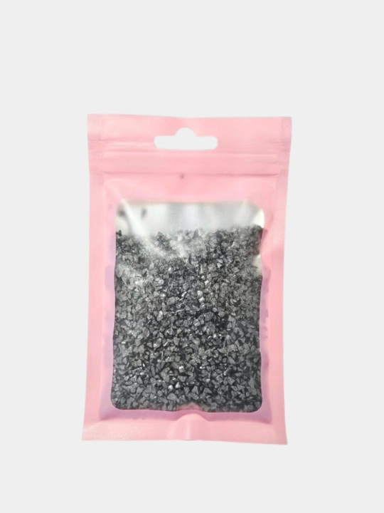 Gips, qatron uchun bezak toshlari, shisha siniqlari, 50 gr