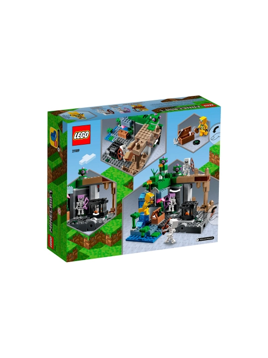 LEGO Minecraft 21189 Skeletlar podzemeliyasi konstruktori, 364 dona
