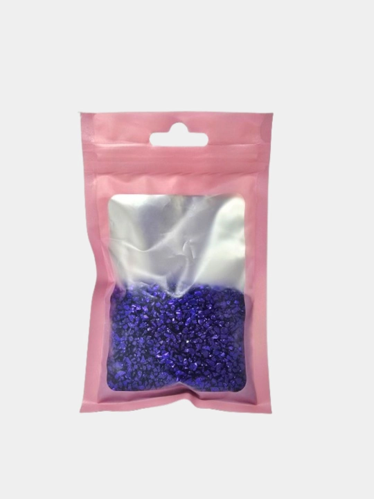 Gips, qatron uchun bezak toshlari, shisha siniqlari, 50 gr