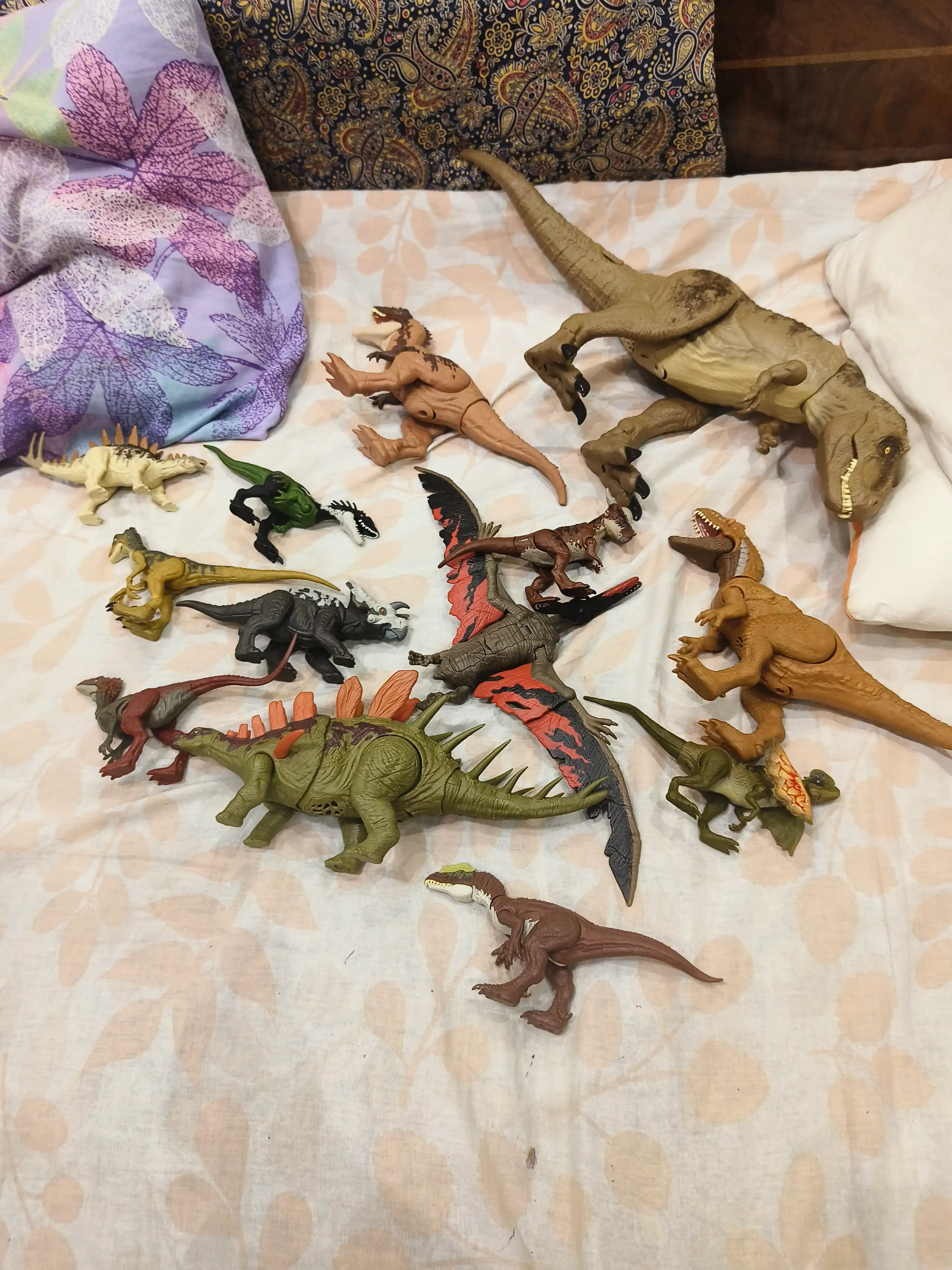 Динозавр Velociraptor и другие из Jurassic World, от компании Mattel, 4+