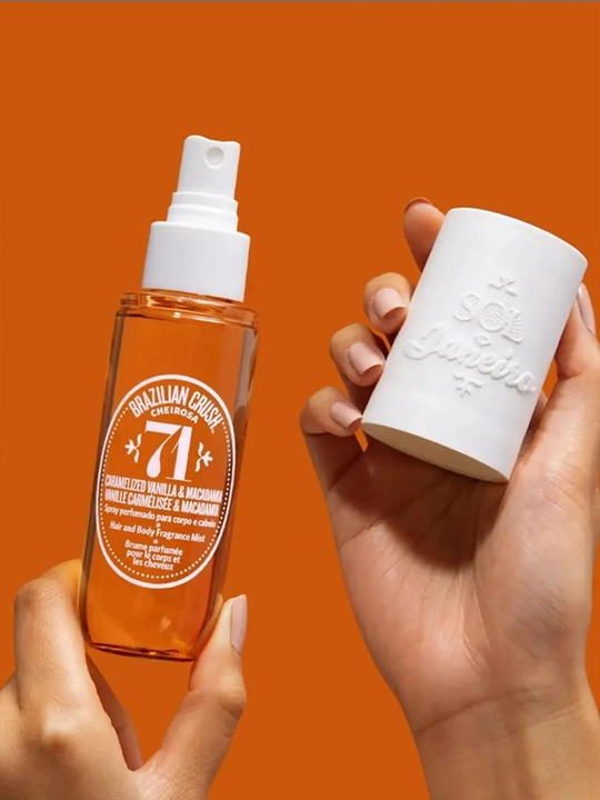 Soch va tana uchun parfyum misti Sol De Janeiro 71, 90 ml