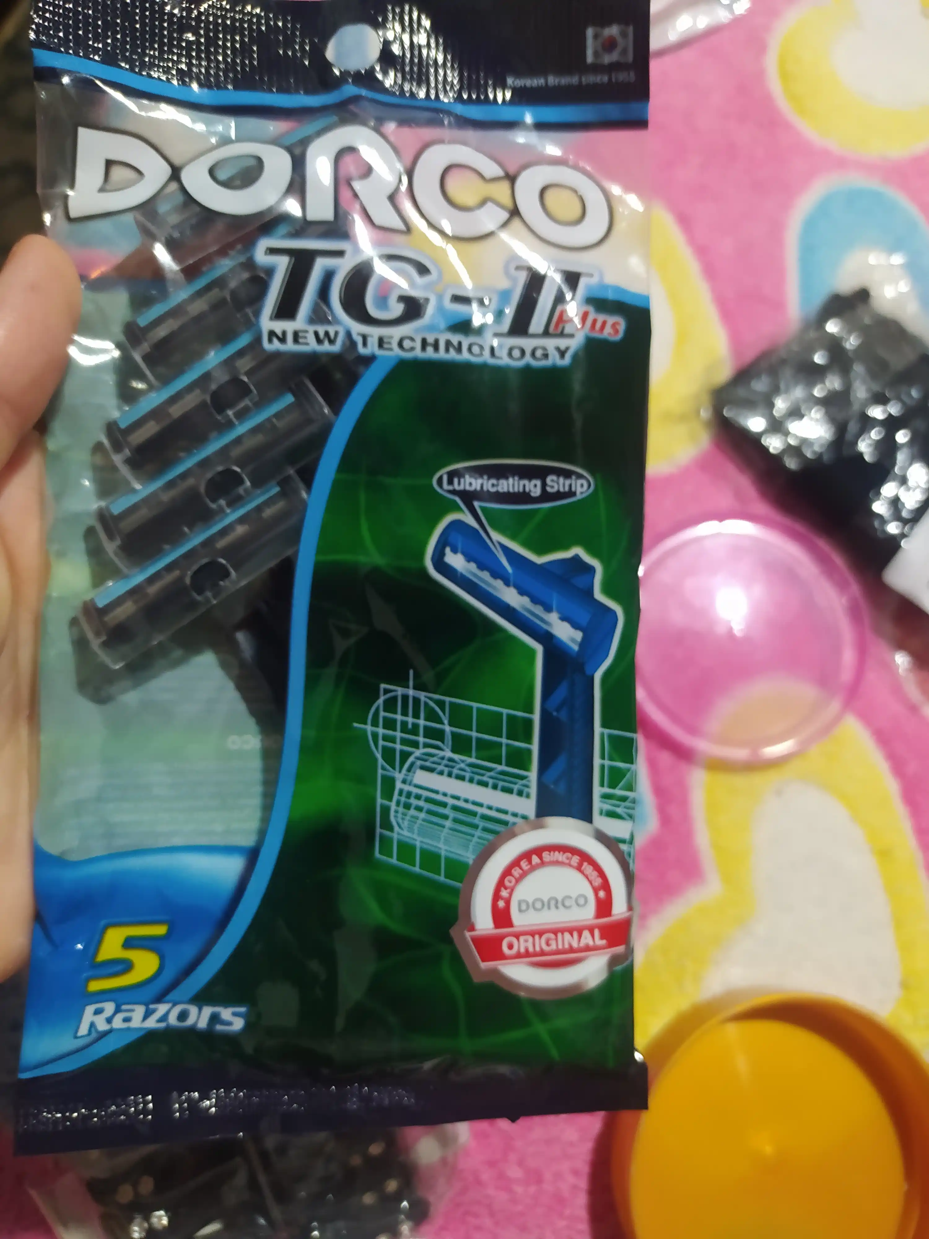 Бритва DORCO TG-II, мягкая упаковка, 5 шт
