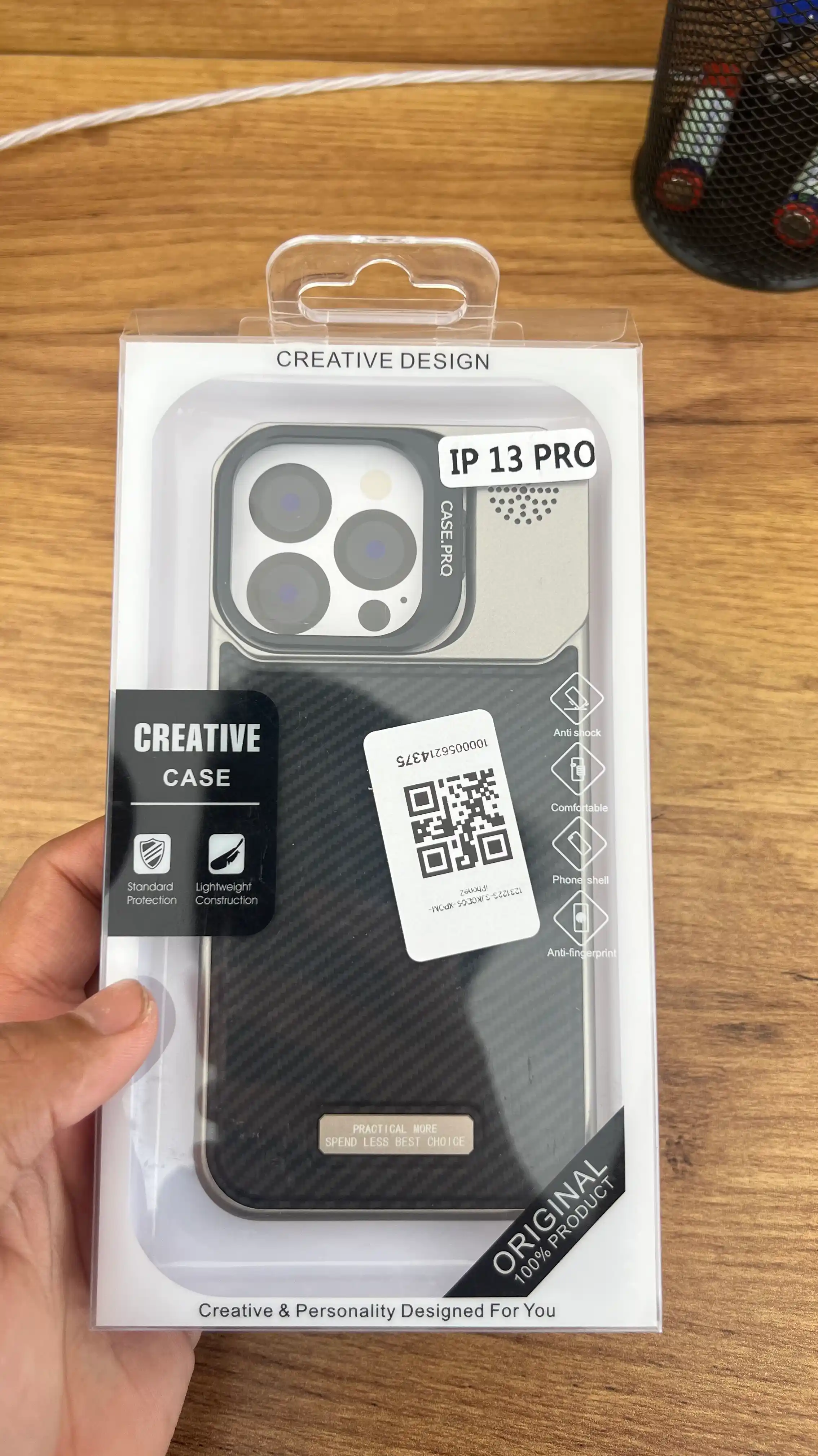 Magsafe g'ilof iphone 12,13,14,15,16 Pro/Max uchun, charm, plastik