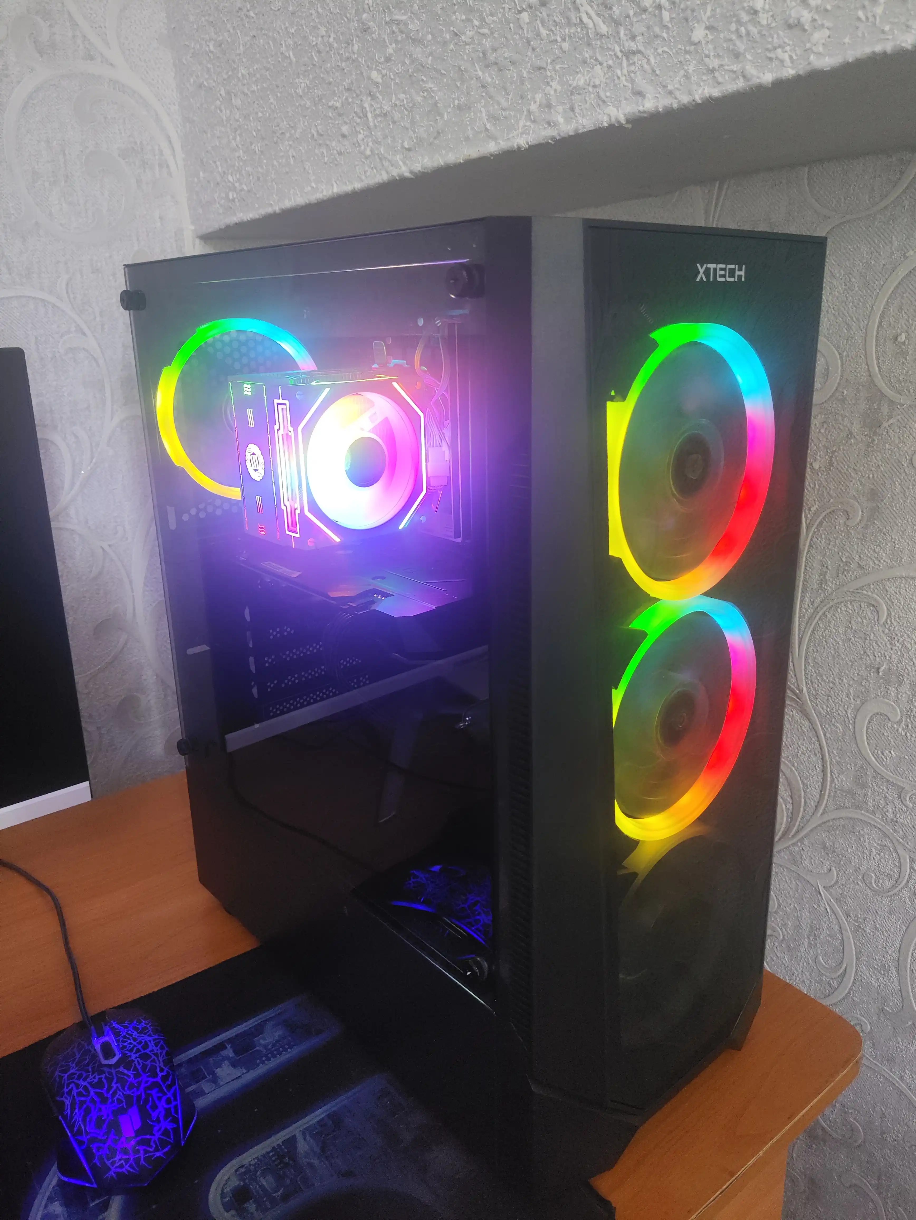 Игровой компьютер Core i5 12400F, 16 ГБ DDR4, 512 ГБ SSD NVMe, GTX 1660, 6 ГБ