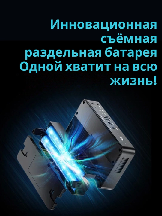 Мини ИБП Skazeke 18000 мАч 12V/24V для роутера, камеры и модема