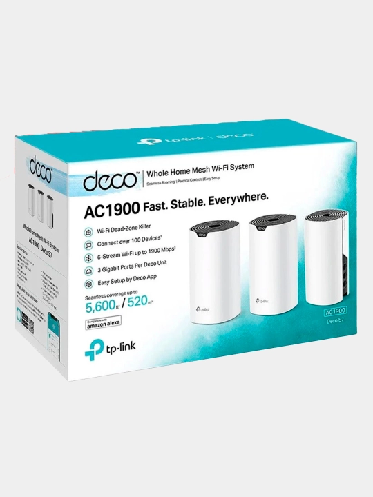 Wi-Fi система Mesh TP-Link Deco S7 3 pack - 