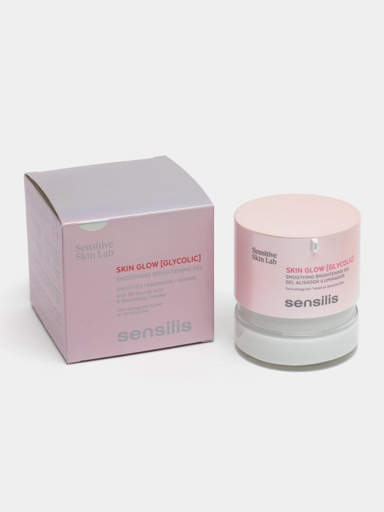 Sensilis Skin Glow Glycolic glikol kislotali yuz geli, 50 ml