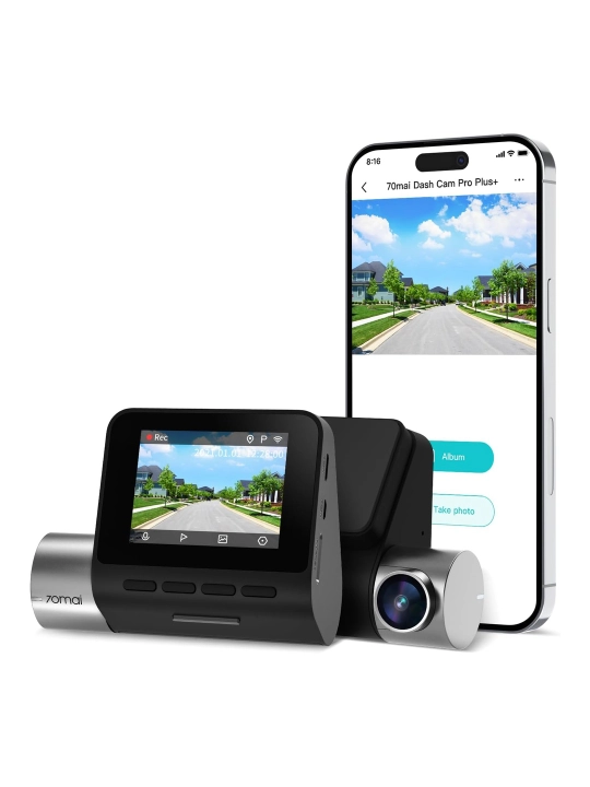 Автомобильный видеорегистратор 70mai Dash Cam A500S, Глобальная версия - 