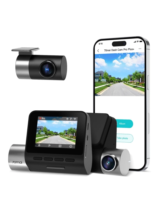 Avtomobil videoregistratori 70mai Dash Cam A500S, Global versiya