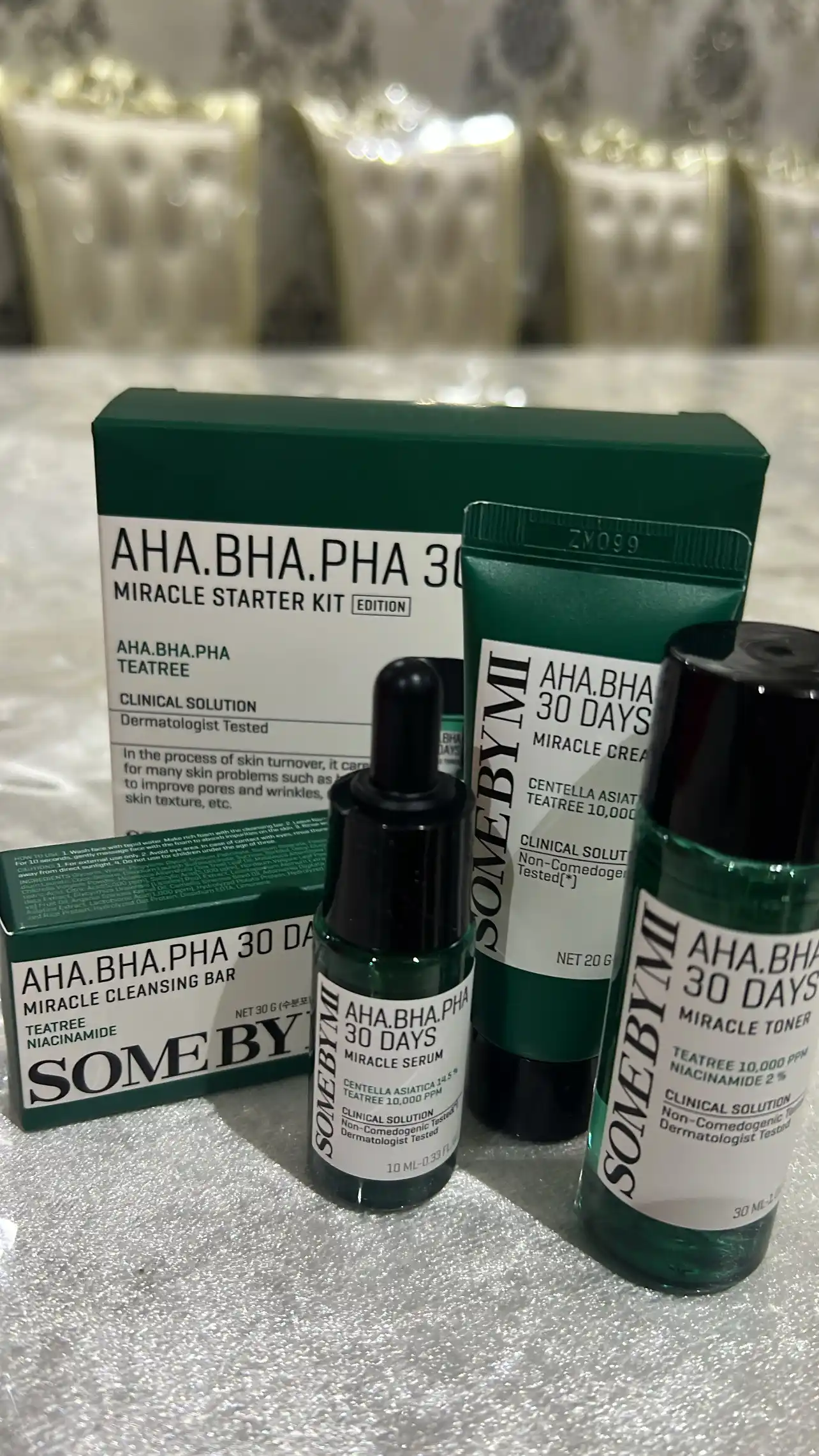 Набор для ухода за лицом SOME BY MI AHA BHA PHA 30 Days Miracle Starter Kit