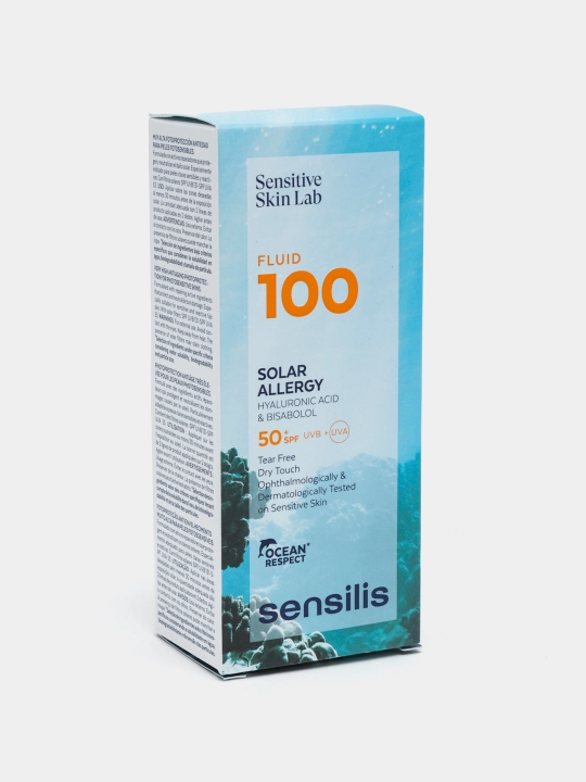 Солнцезащитный крем флюид Sensilis UltraFluide 100 Solar Allergy SPF 50+, 40 мл