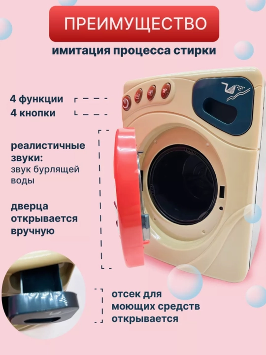 Игрушка стиральная машина для детей