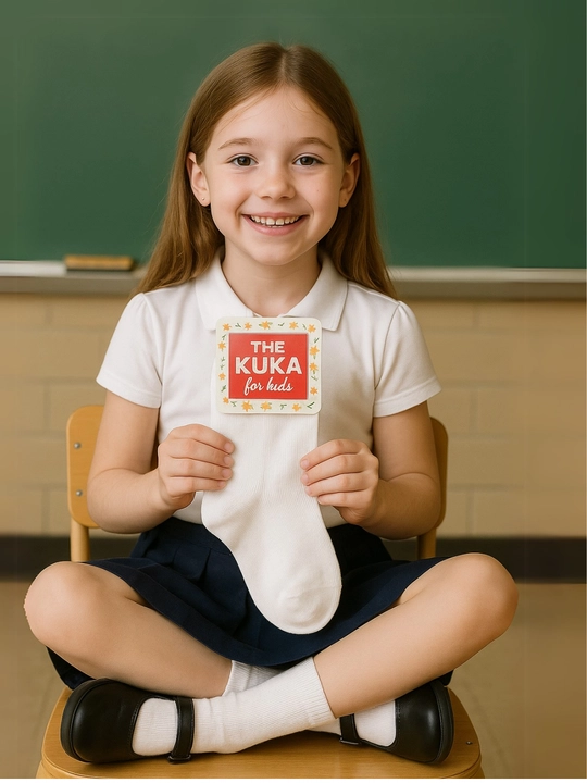 Paypoqlar qizlar uchun The Kuka, qizlar uchun sovg`a qutisida, 5 juft