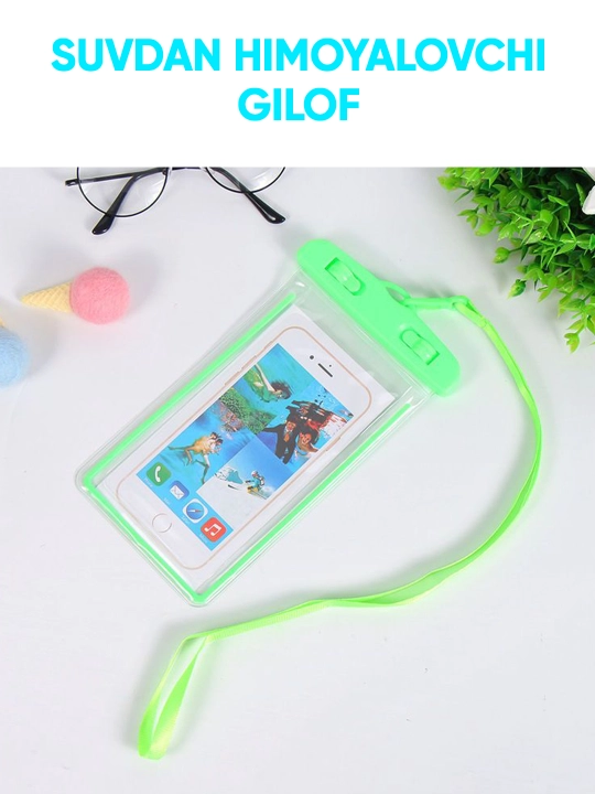 Suv o'tkazmaydigan telefon g'ilofi