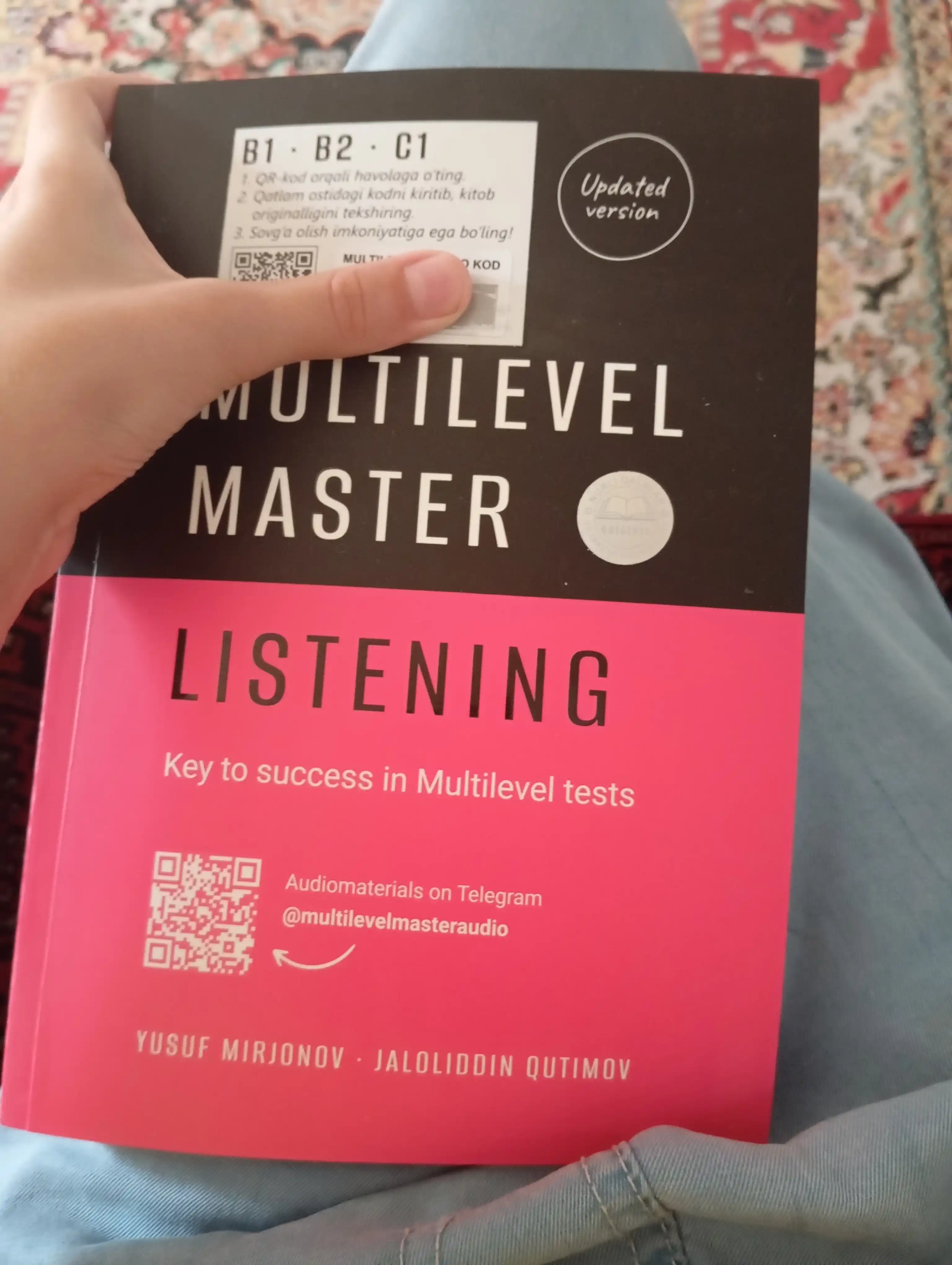 "Multilevel Master" - Yusuf Mirjonovdan IELTS va CEFR uchun kompleks tayyorgarlik