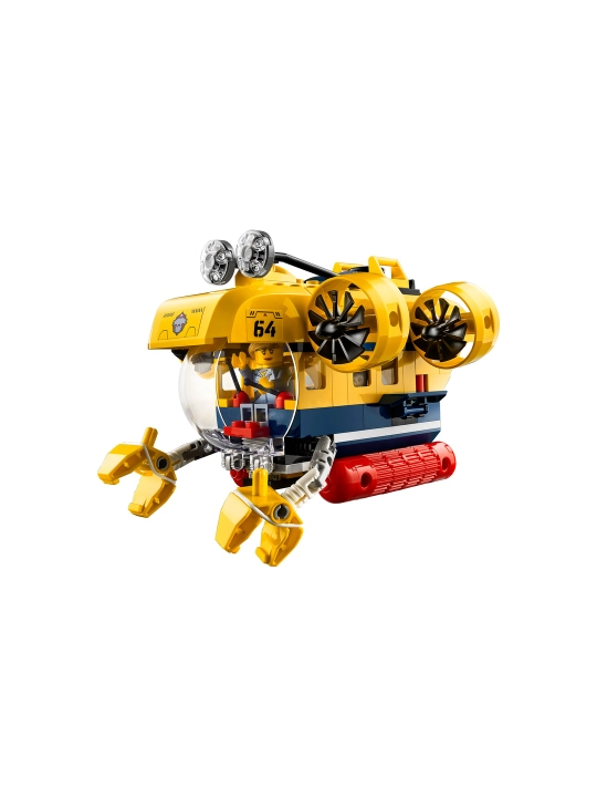 Конструктор LEGO City 60264 Океан: исследовательская подводная лодка, 286 деталей