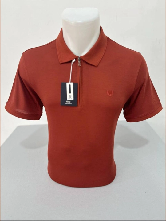 Erkaklar zamokli finka polo, kalta yengli klassik finka RIVA+