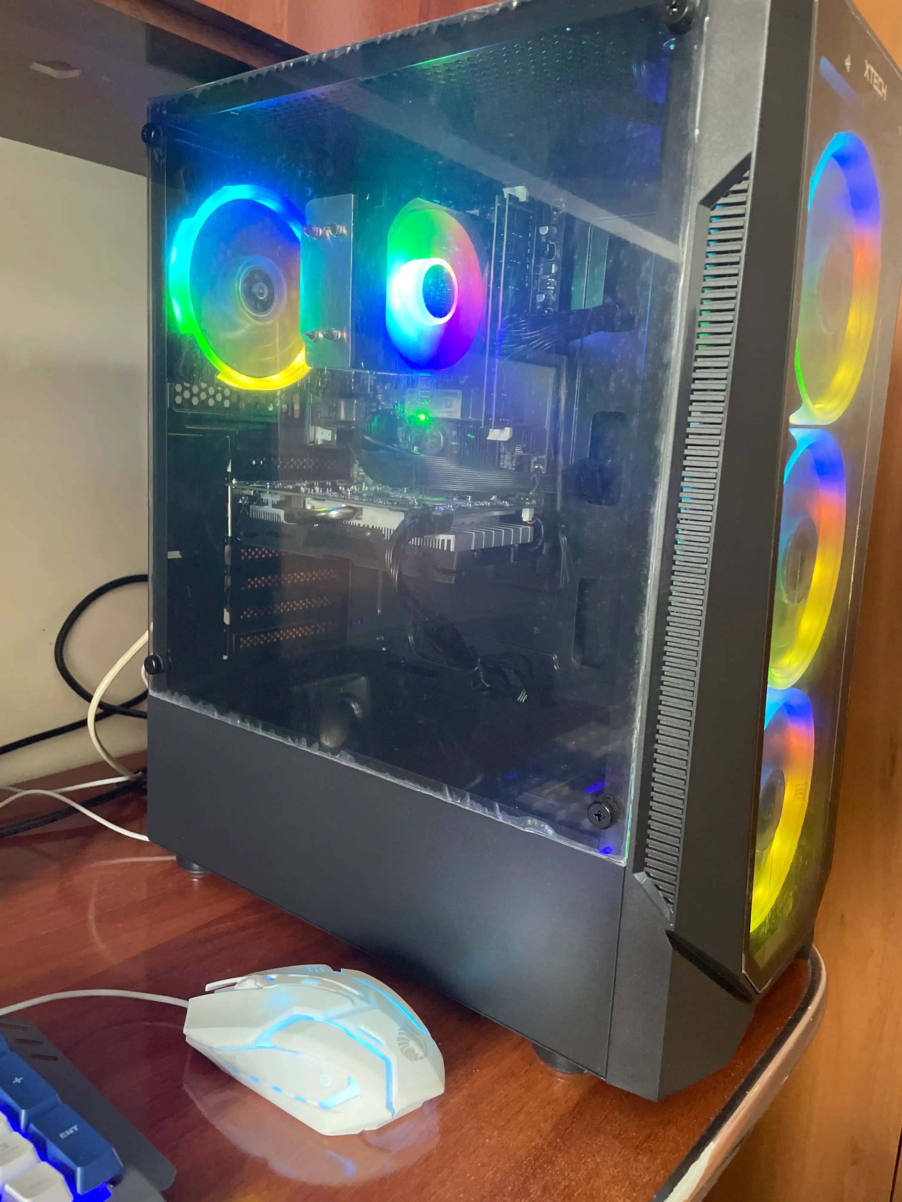 Игровой компьютер - Intel Core i5 2400, ОЗУ 16 GB, 512 SSD, RX 580 8 GB видеокарта