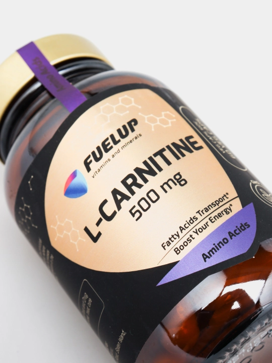FuelUP L Karnitin, 500 mg, 60 mg kaps, L karnitin