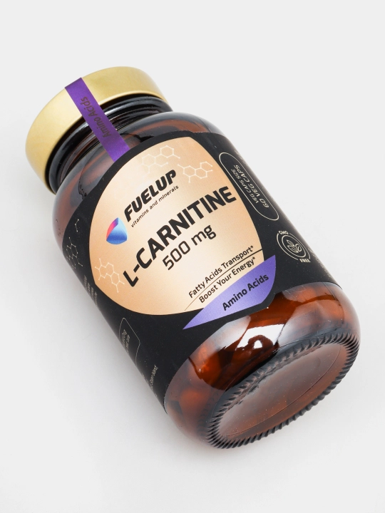 FuelUP L Karnitin, 500 mg, 60 mg kaps, L karnitin
