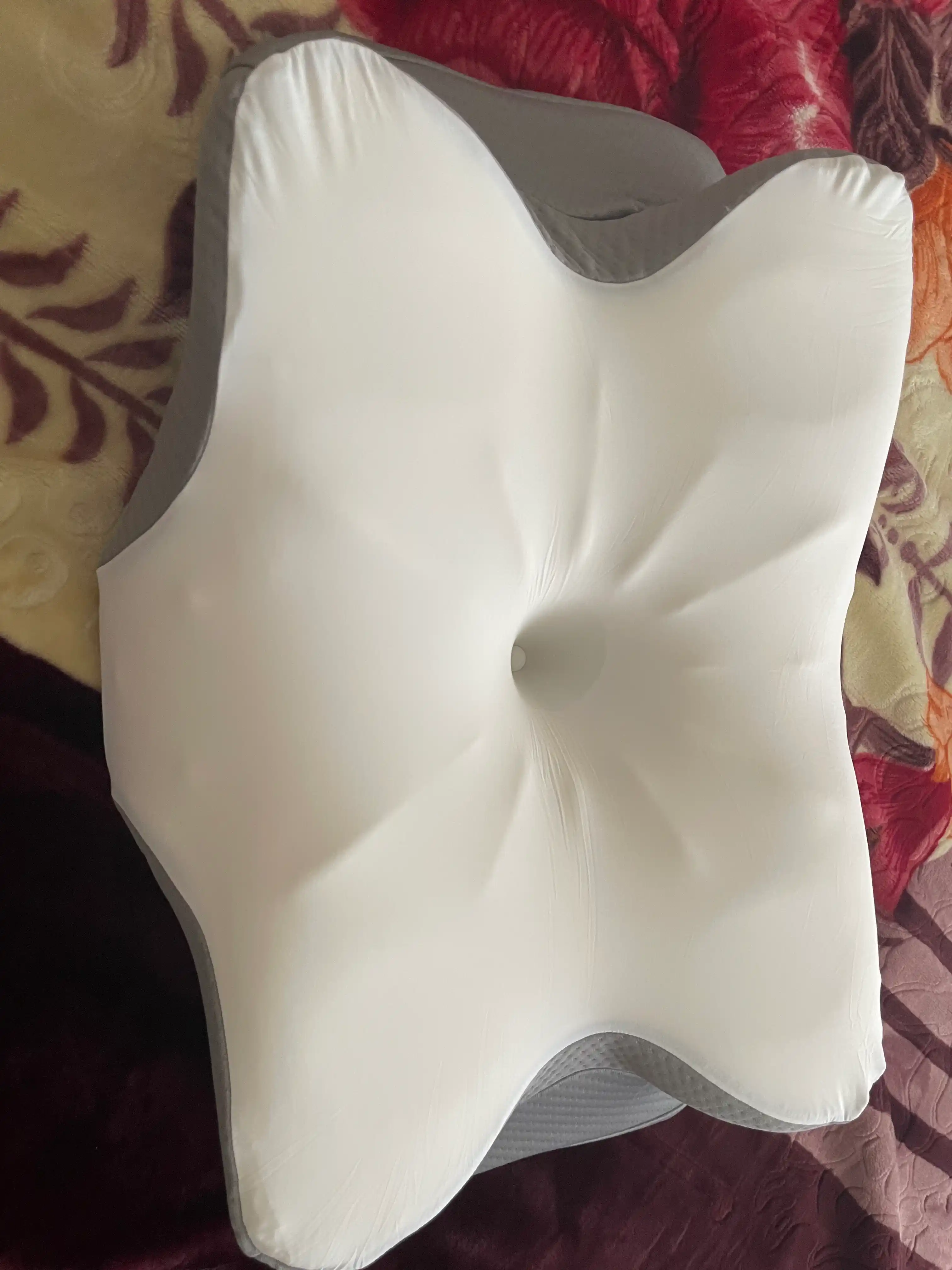 Ortopedik ko'pikli uyqu yostig'i, anatomik, bo'yin uchun ComfortOrthoLine