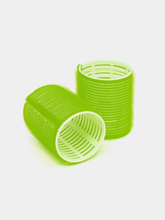 Бигуди на липучке для укладки и объема, Velcro, пластиковые, 40 мм, 5 шт