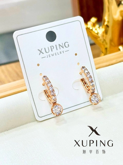 Серьги женские Xuping — CARTEIR-XUPING1-КОНФЕТН
